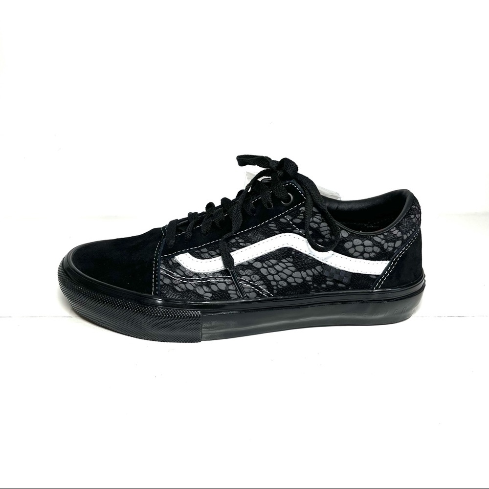 VANS Old Skool Premier Sneakers Mens Size 9 Tearaway Lace Black/Gray.